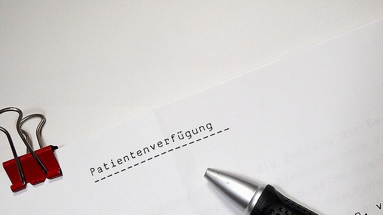 Eine Patientenverfügung sollte nie unter Druck verfasst werden.