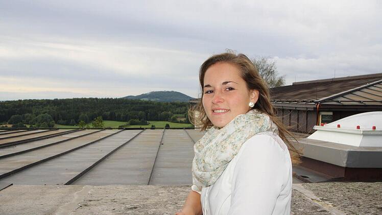 Jugendreferentin Katharina Balfer hat ihre Stelle auf dem Volkersberg angetreten. Foto: Ralf Ruppert