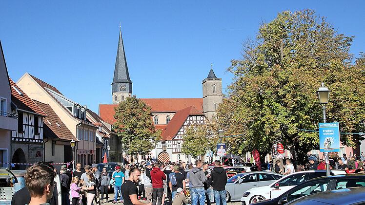 GTI-Treffen in Münnerstadt.Dieter Britz