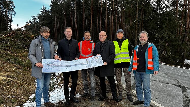 Kreisstra&szlig;e BT 41: Ausbau und neuer Radweg im Kreis Bayreuth