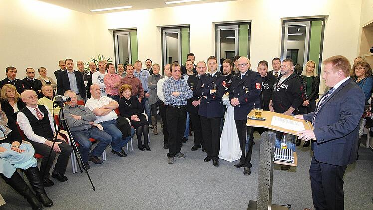 Neujahrsempfang in Maßbach.Foto: Dieter Britz