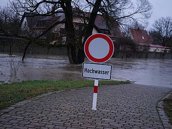 Bamberg: Amt warnt vor Hochwasser in Stadt und Landkreis - "mit Überschwemmungen zu rechnen"