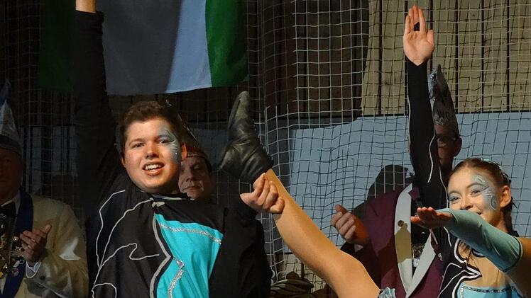 Das Tanzpaar des FCSH Ebenhausen. Foto: Pierre Strecker