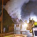 In Mittelfranken hat sich am Neujahrstag ein großer Feuerwehreinsatz ereignet.  Fotos: News5/Oßwald