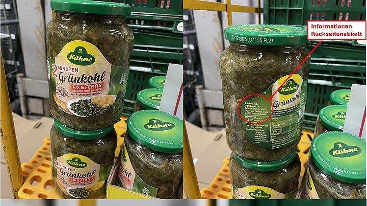 Produktrückruf Kühne Grünkohl Fix & Fertig - Gefahr für Allergiker