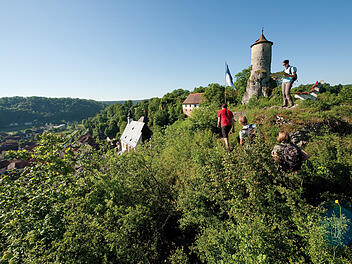 Wandern am Steinernen Beutel