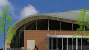 Neubau: So wird der neue Tegut in Bad Neustadt aussehen.  Grafik: Tegut