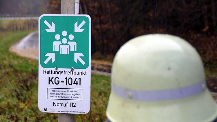 Rettungstreffpunkte, wie hier am Seehof in Garitz, erhalten in Zukunft mehr Bedeutung für die Feuerwehren. : Peter Rauch