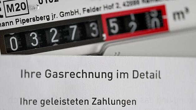 Gasrechung und Gaszähler