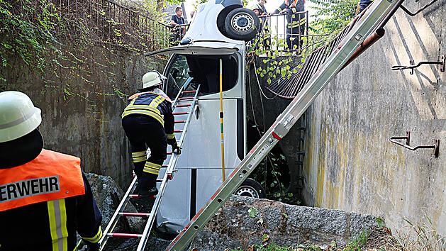Unfall in Klingenberg am Main