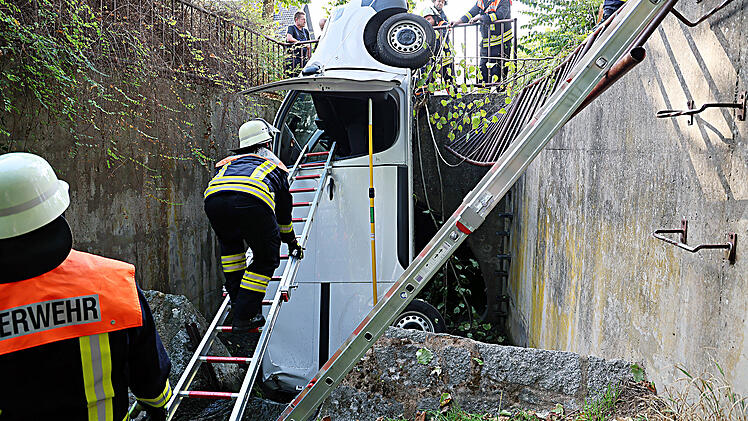 Unfall in Klingenberg am Main