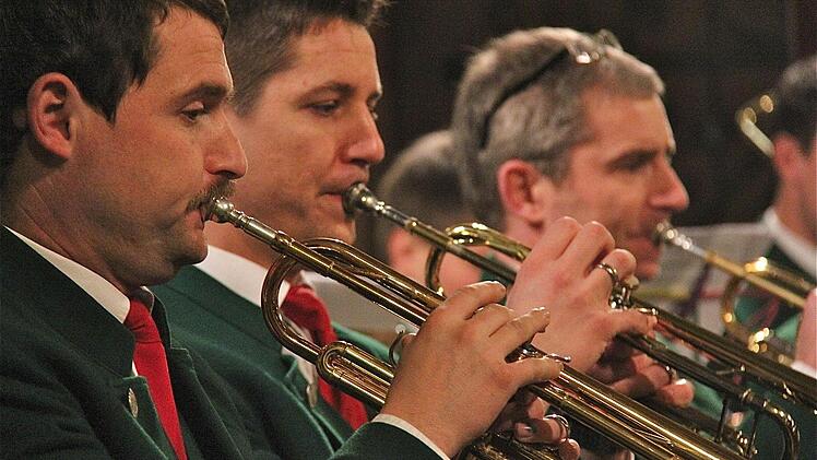 Hauptorchester der Stadtkapelle.