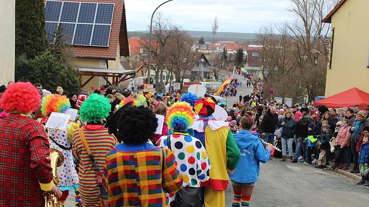 Beim Hirschaider FaschingsumzugWerner Baier