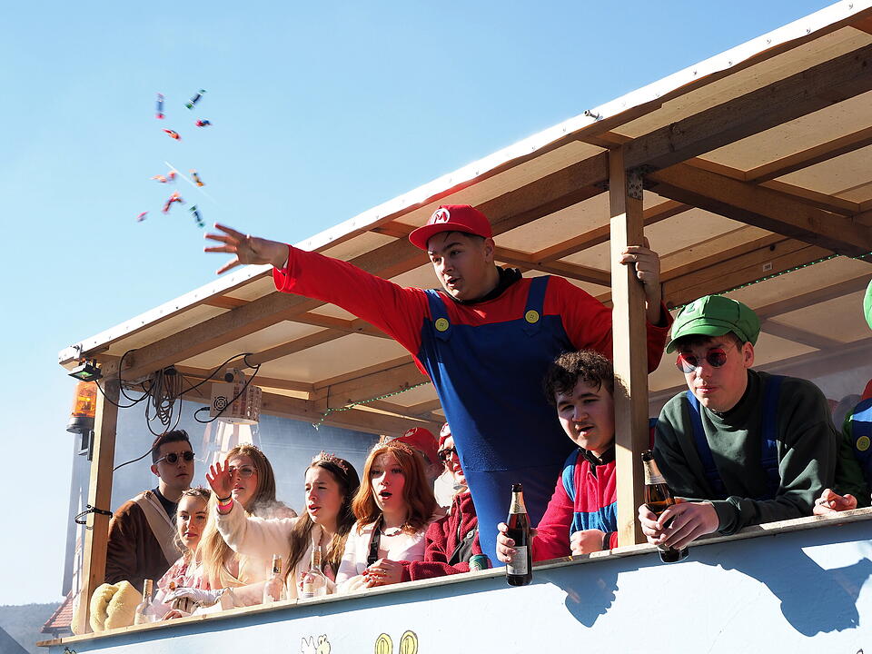 Buntes Faschingstreiben in Unterfranken!