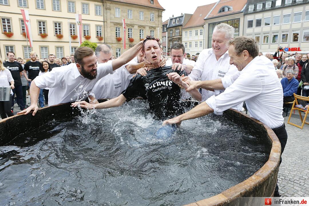 Gautschfeier 2015 der Mediengruppe Oberfranken in Bamberg