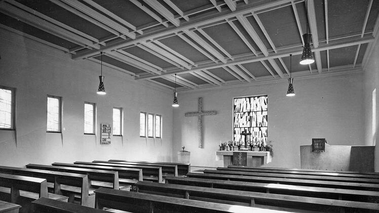 So sah die evangelische Auferstehungskirche in Münnerstadt vor der Sanierung aus. Arc hiv Wilhelm Neugebauer