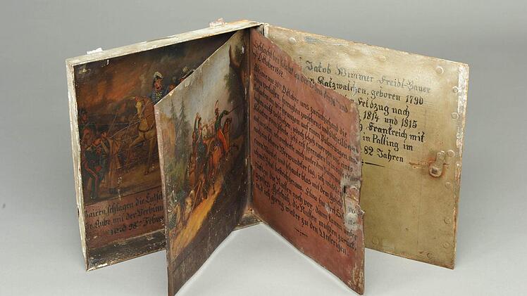 Blechbuch des Jakob Wimmer, Palling . Foto: Jens Wagner/Bayerisches Landesamt für Denkmalpflege