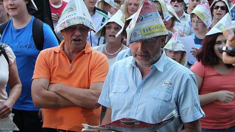 Wohlauf, die Luft geht frisch und rein....