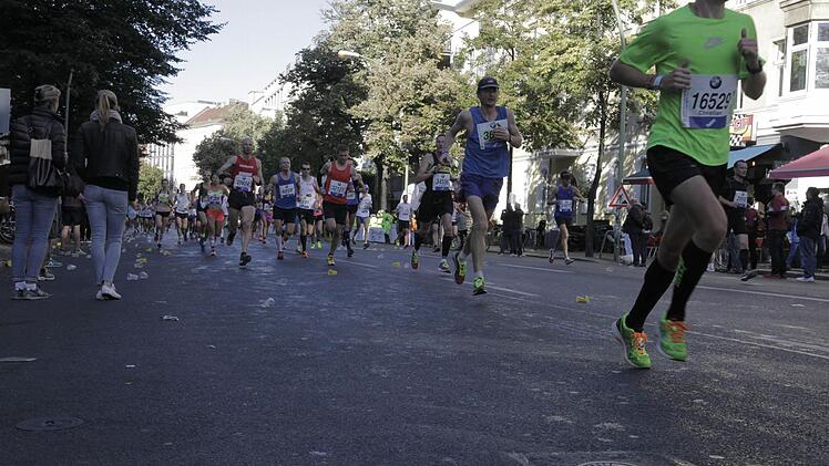 Impressionen vom Berlin-Marathon.  Foto: C. Pack