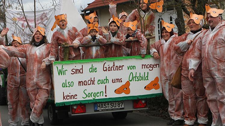 Von ihren Aktivitäten berichteten die "schlauen Füchse" des Obst- und Gartenbauvereins. Foto: Günther Geiling