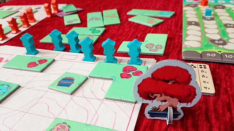 Spiele-Test "Miyabi": Wer legt den schönsten Japan-Garten?
