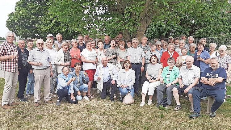 Die Reisegruppe auf gro&szlig;er Fahrt.