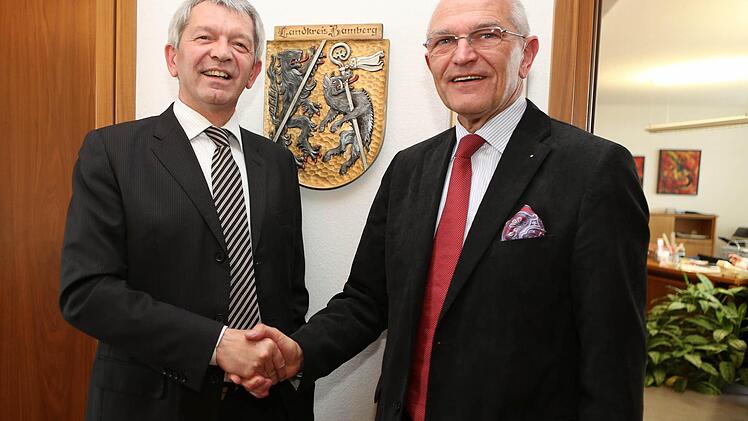 "Gutes Gelingen", wünschte Günther Denzler seinem Nachfolger.   Foto: Barbara Herbst