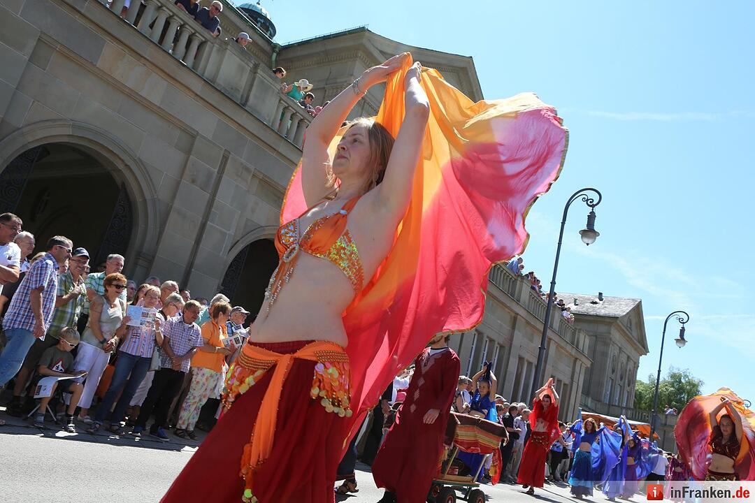 Rakoczyfest in Bad Kissingen mit Umzug; Foto: Barbara Herbst