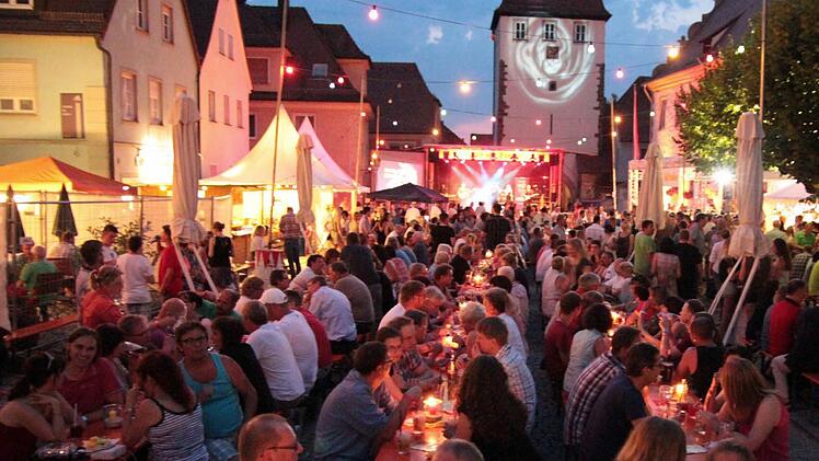 Die "Spanischen Nächte" in Schlüsselfeld sind längst Kult, am Samstag ist es wieder soweit. Foto: FW Schlüsselfeld