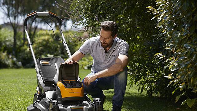 Der Akku-Rasenm&auml;her der Firma Stiga ist bei der Stiftung Warentest der Preistipp.