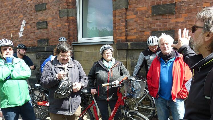 Fahrradtour zum Bahnausbau in Bamberg am 10. Mai 2019. Foto: Julian Megerle