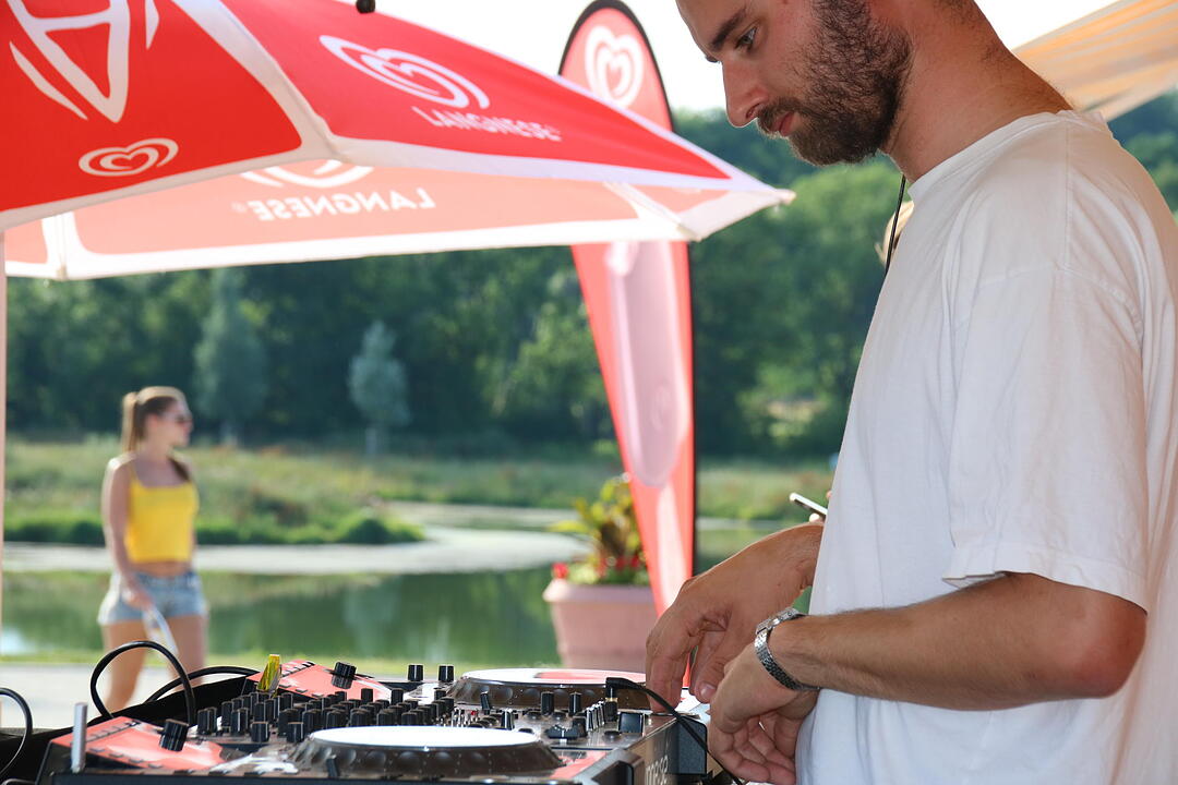 DJ-Session an der Seebühne
