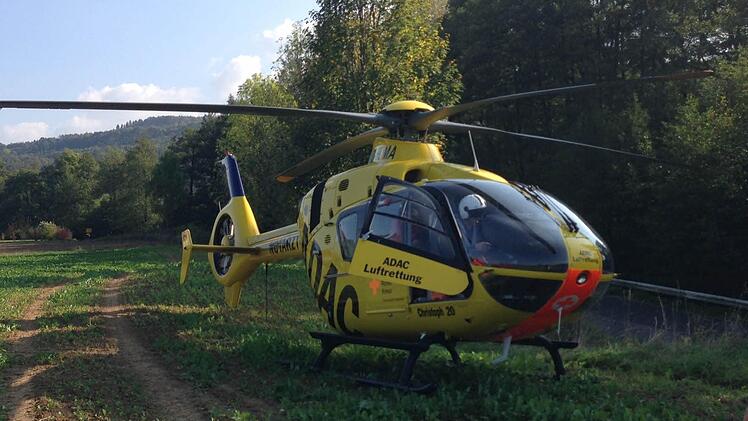 Bei einem Unfall in Horsdorf bei Bad Staffelstein (Landkreis Lichtenfels) ist am frühen Freitagnachmittag ein Quadfahrer schwer verletzt worden. Foto: Falk Zimmermann