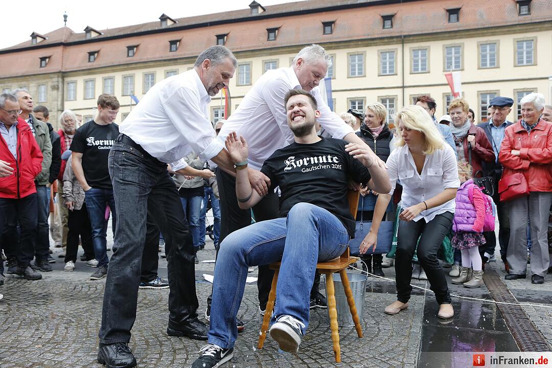 Gautschfeier 2015 der Mediengruppe Oberfranken in Bamberg