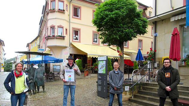 Die Organisatoren Eva Reichert-Nelkenstock (von links), Hartmut Bös, Mark Decker und Jan Marberg Foto: Ingo Queck