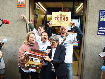 Weihnachtslotterie "El Gordo" in Spanien