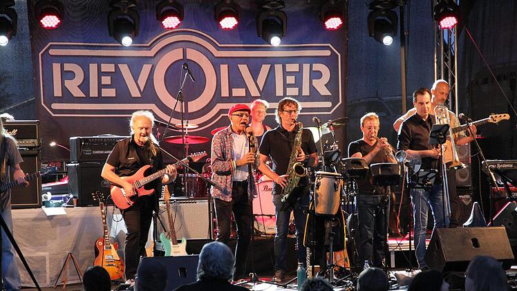 Die Gruppe "Revolver" beim Konzert in der Schleuse 94 bei Eggolsheim Foto: Mathias Erlwein