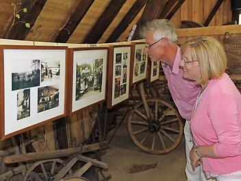 Die Sonderausstellung in der Gogelscheune fand bei den Menschen regen Zuspruch.  Foto: Mathias Erlwein