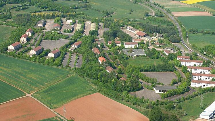 270 Hektar - alles unmittelbar neben einander: Kaserne. Übungsgelände, Schießanlage.