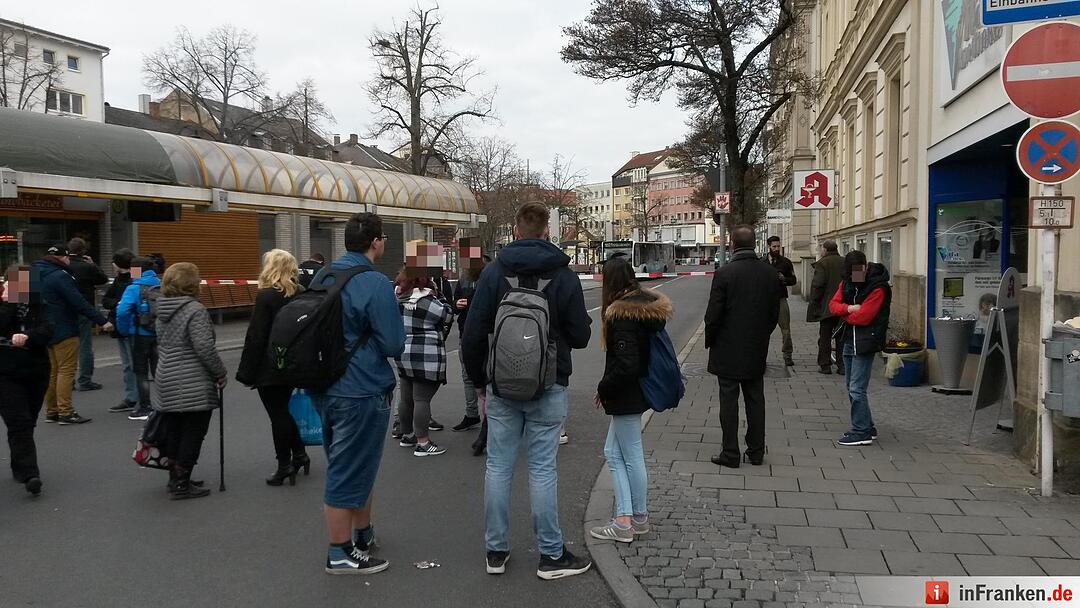 Bombendrohung: ZOB in Bamberg evakuiert
