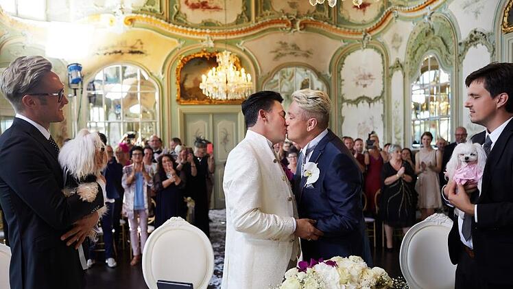Heute Abend endet die Doku-Soap rund um die Hochzeit von Hubert und Matthias auf Vox.  Foto: RTL Media-Group