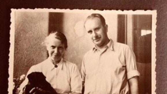 Gleb Rahr  mit Mutter Natalia. Familienarchiv Rahr