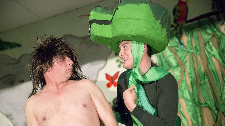 Die Erz&auml;hlungen von "Das Dschungelbuch" rund um Mogli (Volkmar Schneider) und der Schlange "Kaa" (Stefan Klein) gab es mit zu bestaunen.