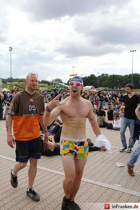 Rock im Park 2016 - Das Festivalgelände am Samstag