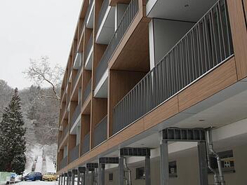 Der frisch generalsanierte Park-Flügel im Staatsbad Bad Brückenau ist pünktlich fertig geworden. Foto: Ulrike Müller