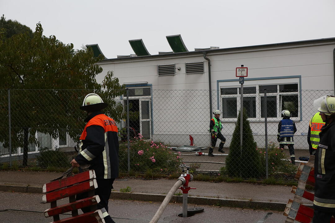 Explosion auf Firmengelände in Schwabach