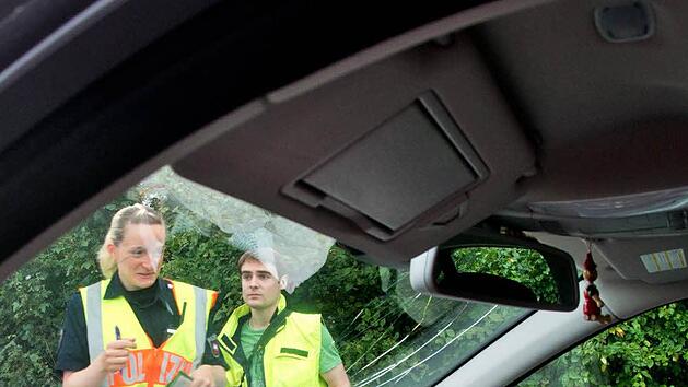 Mindestens 10.000 Euro Sachschaden: Eine 22-J&auml;hrige fuhr betrunken und ohne F&uuml;hrerschein durch N&uuml;rnberg. Julian Stratenschulte, dpa