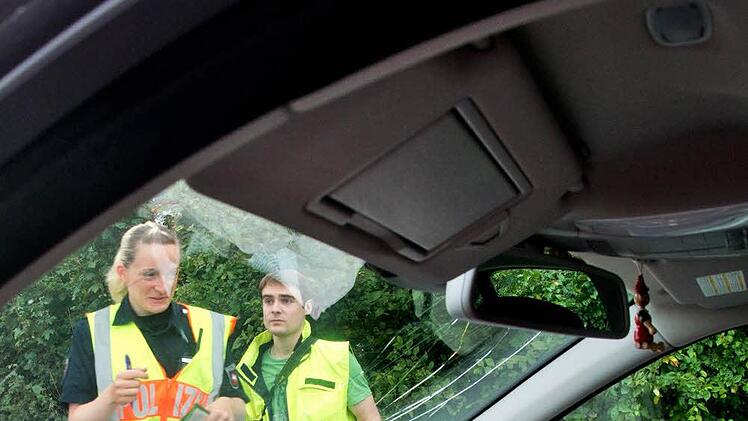 Mindestens 10.000 Euro Sachschaden: Eine 22-J&auml;hrige fuhr betrunken und ohne F&uuml;hrerschein durch N&uuml;rnberg. Julian Stratenschulte, dpa