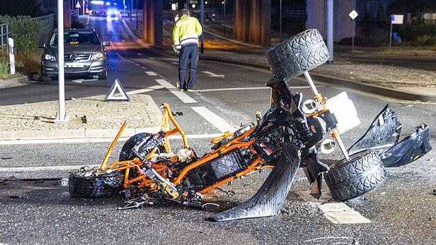 A70 bei Schweinfurt: Quadfahrer stirbt bei Zusammensto&szlig; mit Auto
