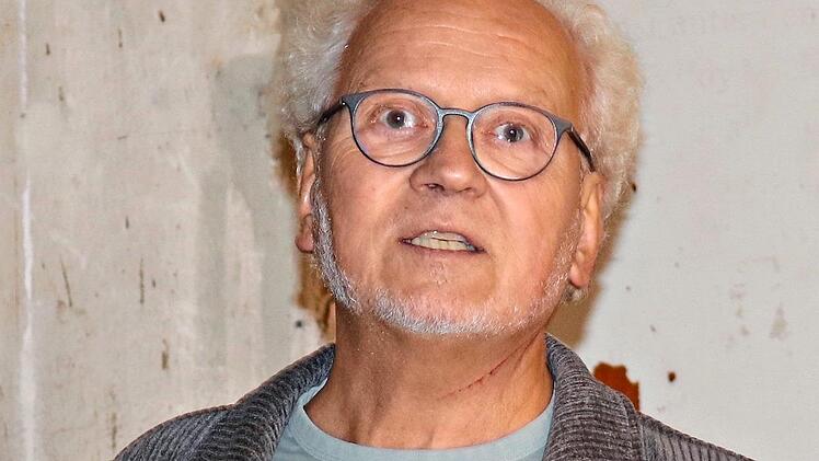 Hans-Martin Lechner lobte in seiner Laudatio das klare Statement des Preistr&auml;gers f&uuml;r Menschlichkeit.